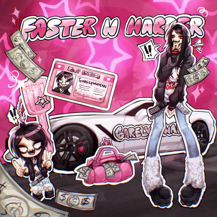 Faster N Harder by 6arelyhuman
